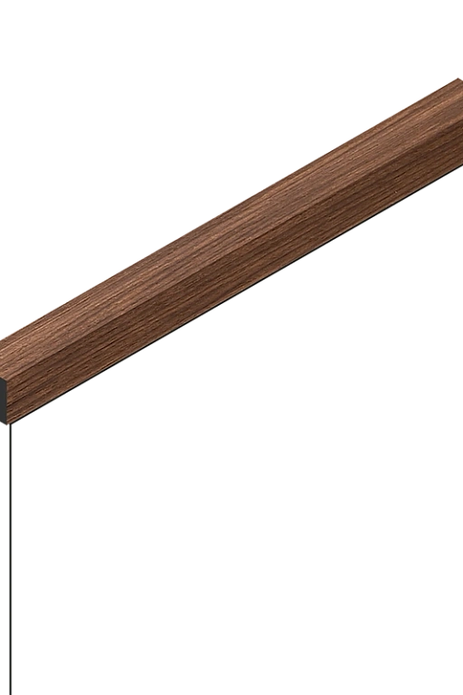 Молдинг D12V1 BR396 HI WOOD 12мм х 12мм х 2.7м