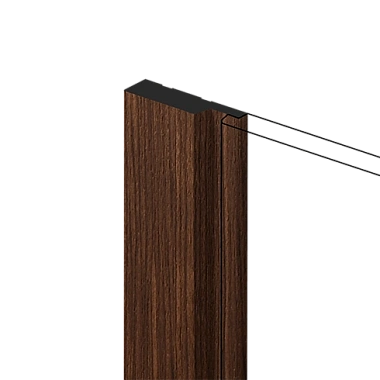 Финишный молдинг LF124A BR396 HI WOOD 42мм х 12мм х 2.7м