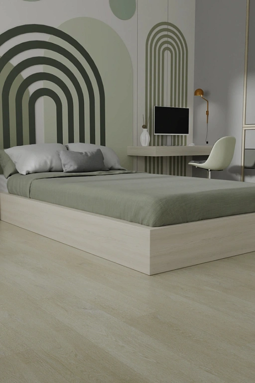 Кварцвиниловая плитка SPC Ideal Flooring Prime Wood 01008 Sand
