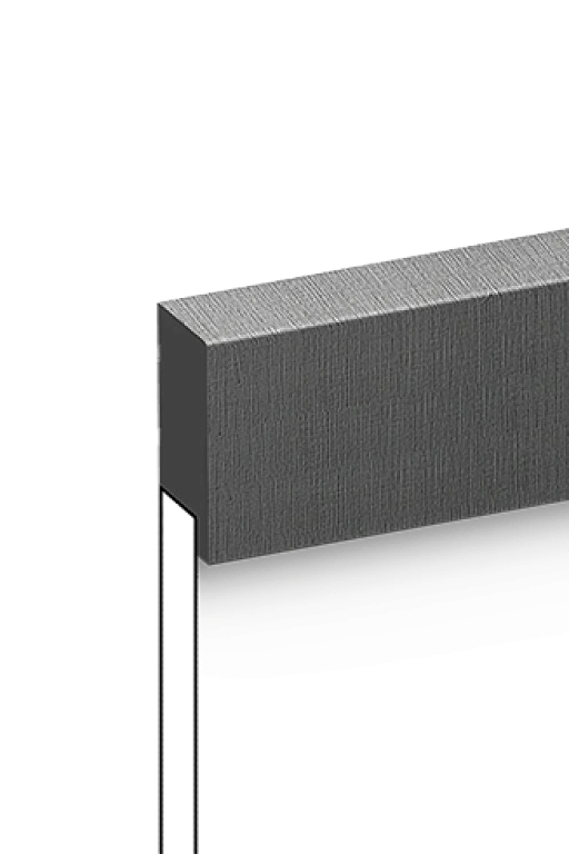 Финишный молдинг LF1 S339S HI WOOD 50мм х 17мм х 2.7м