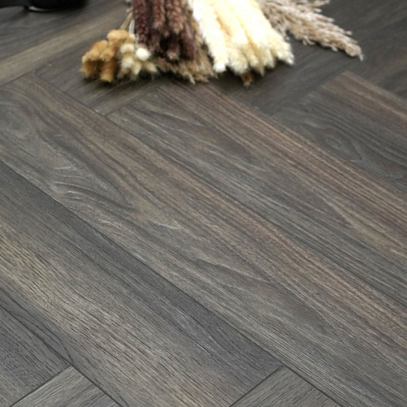Виниловая SPC плитка BRONIX Saffir Herringbone Eduard 635*127*5 мм (1.2903 м2)