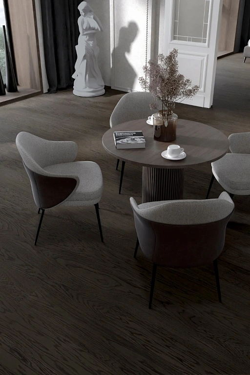 Паркетная доска ESTA Дуб Nova Eco Elite Lava Grey