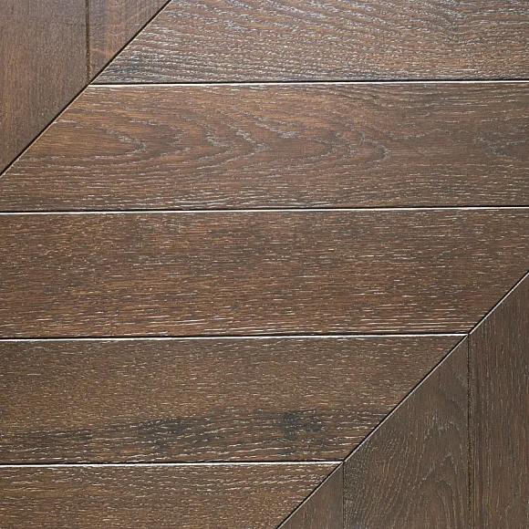 Инженерная доска HAVEN Французская елка Дуб B10 Натур. Размер 600х100х12 мм.