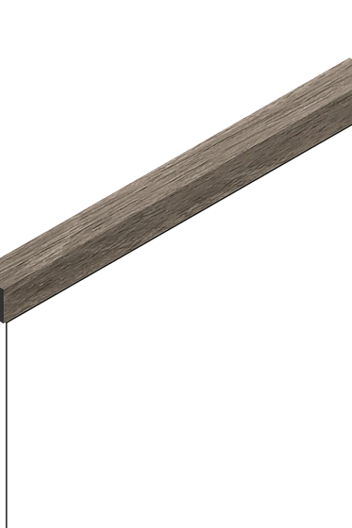 Молдинг D12V1 BR490 HI WOOD 12мм х 12мм х 2.7м