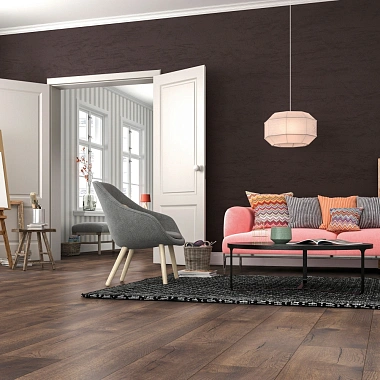 Ламинат Kronotex Exquisit Plus Дуб тёмный Петерсcон D 4766