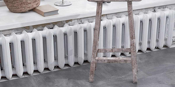 SPC ламинат Vinilam Ceramo Stone Серый Бетон