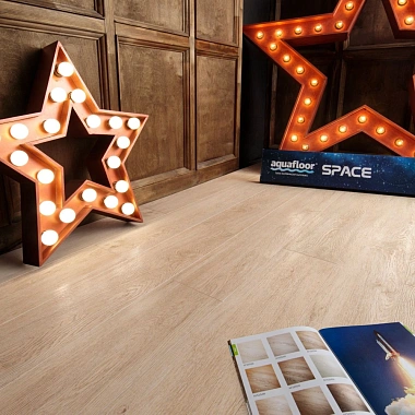 Кварцвиниловый SPC ламинат Aquafloor Space AF4007SPC 1220×180×4