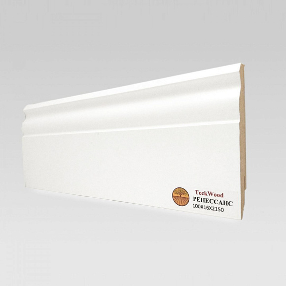 Плинтус Teckwood Белый Ренессанс