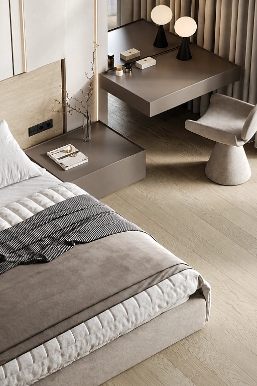 Кварцевый паркет Quartz Parquet Классик Дуб Европейский 1258-60 5/0,6 мм