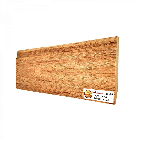 Плинтус Teckwood Дуб Гранд (Oak Grand) 100мм