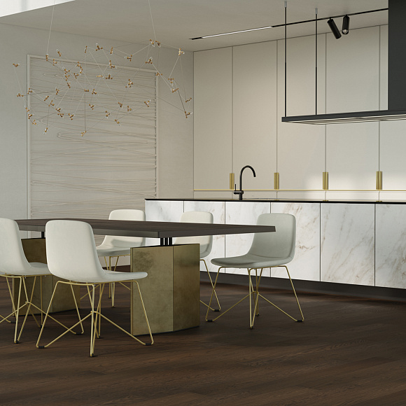 Кварцевый паркет Quartz Parquet Классик Дуб Рустикальный 410 7/1,2 мм