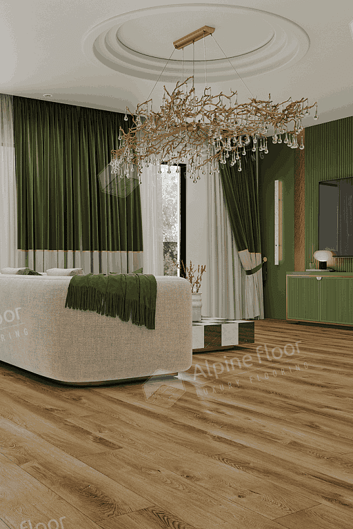 Кварцвиниловый WPC ламинат Alpine Floor Дуб Карте ECO 24-7