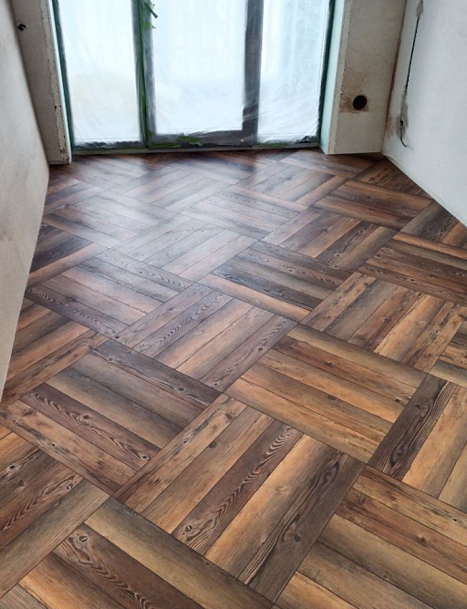 Клеевой ПВХ квартира 45 м2 г. Санкт-Петербург