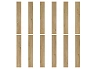 Кварцвиниловая плитка SPC Ideal Flooring Home Wood 02009 Cumin