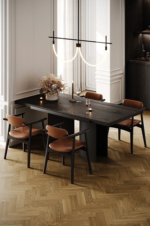 Кварцевый паркет Quartz Parquet Штучный паркет Вяз Кенигсберг 44-550-62 5/0,6 мм