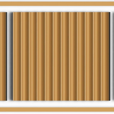 Молдинг D12V1 G365 HI WOOD 12мм х 12мм х 2.7м