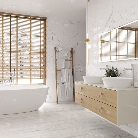 Кварцвиниловая плитка Alpine Floor клеевая Ultra Дуб Арктик ECO 5-1 1219,2×184,15×2 Кварцвиниловая плитка Alpine Floor клеевая Ultra Дуб Арктик ECO 5-1 1219,2×184,15×2