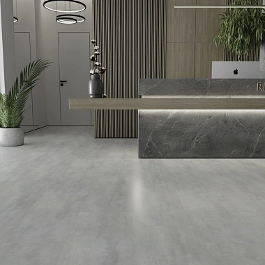 Кварцвиниловая плитка SPC Ideal Flooring Fine Stone Concrete