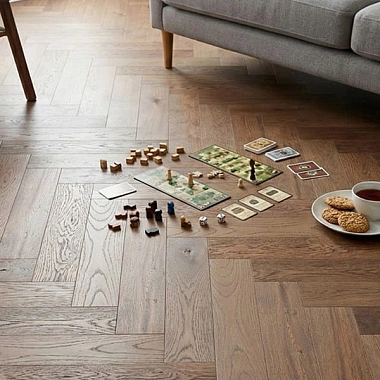 Паркетная доска Английская елка AUSWOOD OAK POSITANO. Размер 600х125х12 мм (1.5) Паркетная доска Английская елка AUSWOOD OAK POSITANO. Размер 600х125х12 мм (1.5)