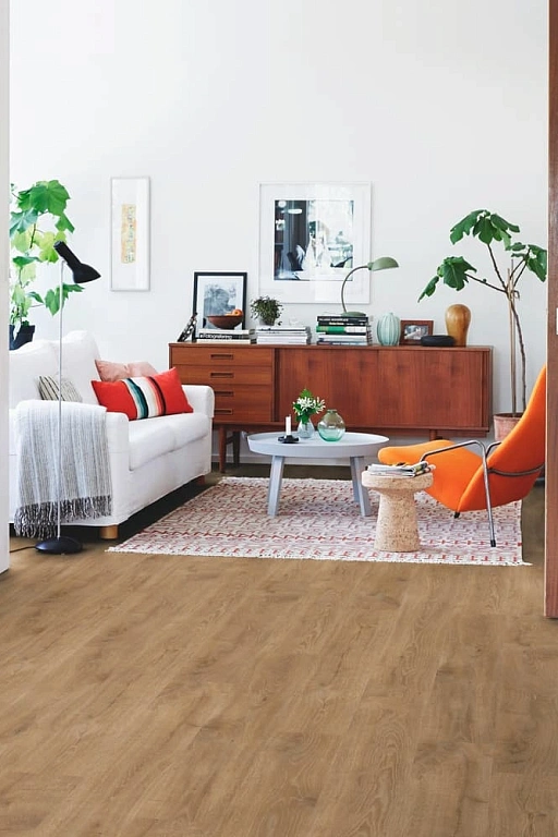 Виниловый пол Pergo Modern Plank Optimum Click Дуб Горный Темный