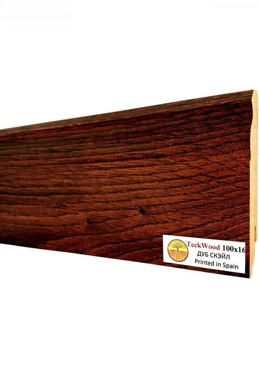 Плинтус Teckwood Дуб Скэйл (Oak Scale) 100мм