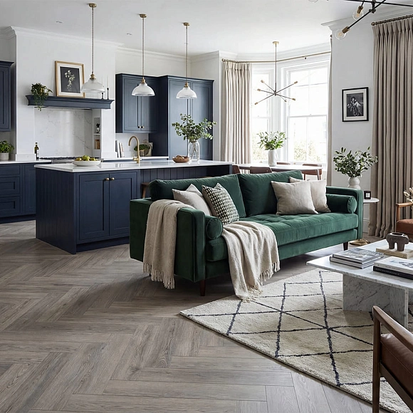 Каменный MSPC ламинат Stone Floor Английская елка Дуб Браунстоун 2529-4 MР. Размер 564х141х8 мм(1.59) Каменный MSPC ламинат Stone Floor Английская елка Дуб Браунстоун 2529-4 MР. Размер 564х141х8 мм(1.59)