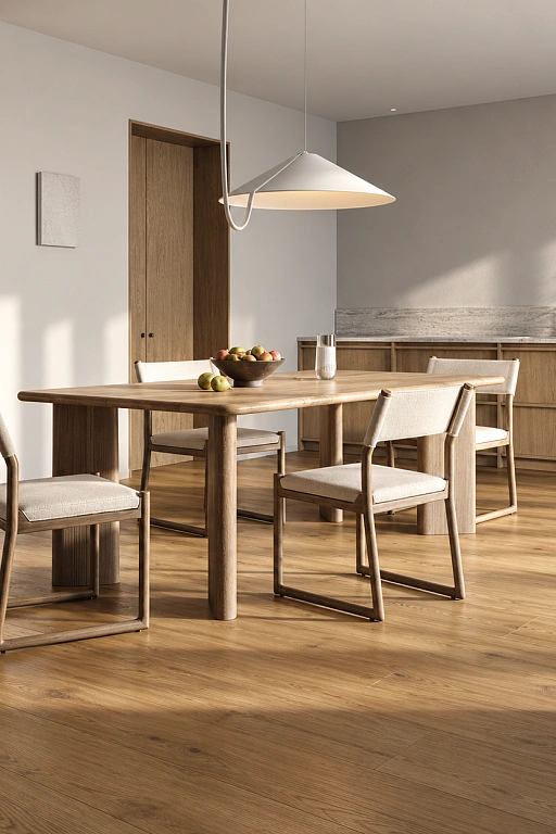 Кварцевый паркет Quartz Parquet Престиж Дуб Карельский 419. Размер 700-1900х190х7мм (1.805)