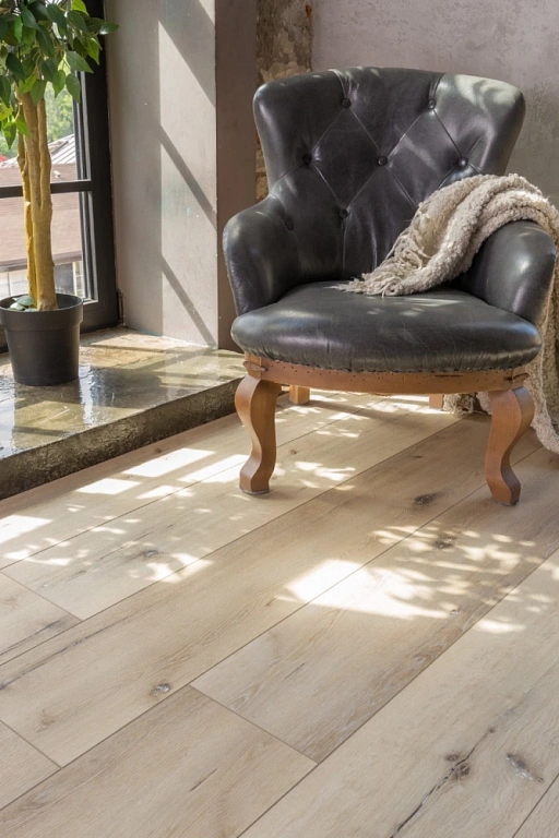 Кварцвиниловый WPC ламинат Aquafloor RealWood XL AF8004XL 1524×228×8