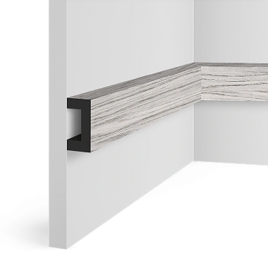 Молдинг GR24 ПОЛИСТИРОЛ HI WOOD LB40 GR24 40мм х 20мм х 2.7м
