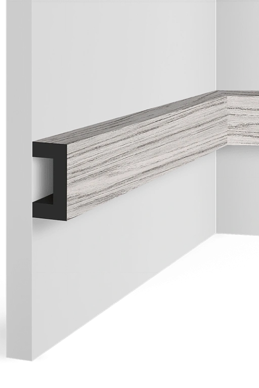 Молдинг GR24 ПОЛИСТИРОЛ HI WOOD LB40 GR24 40мм х 20мм х 2.7м