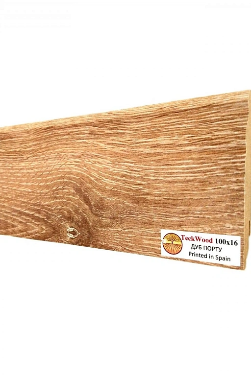 Плинтус Teckwood Дуб Порту (Oak Porto) 100мм