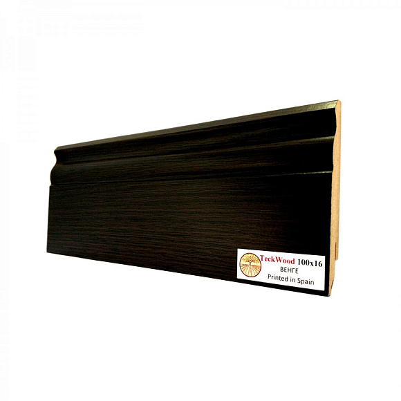 Плинтус Teckwood Венге (Wenge) 100мм