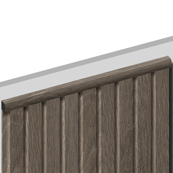 Молдинг D15V2 BR490 HI WOOD 15мм х 15мм х 2.7м