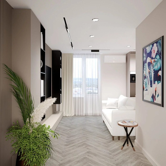 Ламинат JOSS BEAUMONT GUSTO БИСМАРК (683х123х12мм, Английская ёлка) 33 кл