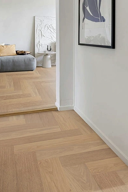 Паркетная доска Английская елка AUSWOOD OAK AMALFI. Размер 600х125х12 мм (1.5)