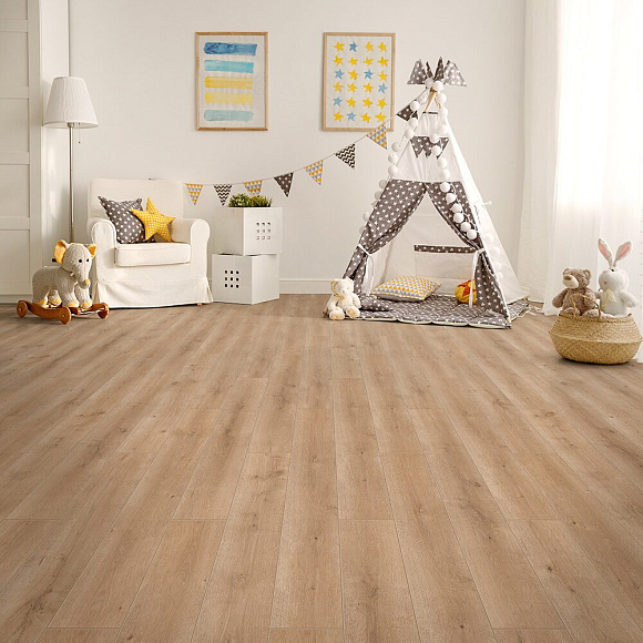 Ламинат Tarkett Taiga Первая Уральская Дуб светло-коричневый