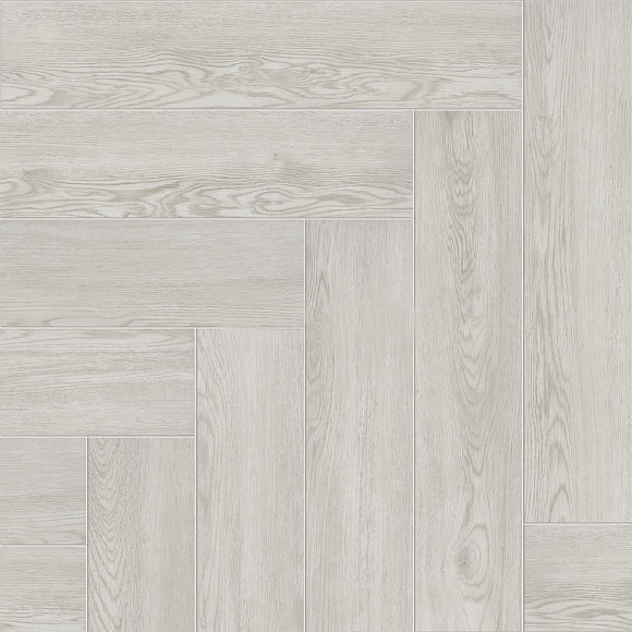 Кварцвиниловый SPC ламинат Alpine Floor Parquet Light Дуб Арктик ECO 13-4 венгерская елка 600×125×4