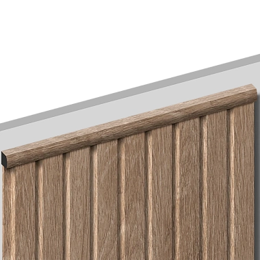 Молдинг D15V2 BR416 HI WOOD 15мм х 15мм х 2.7м