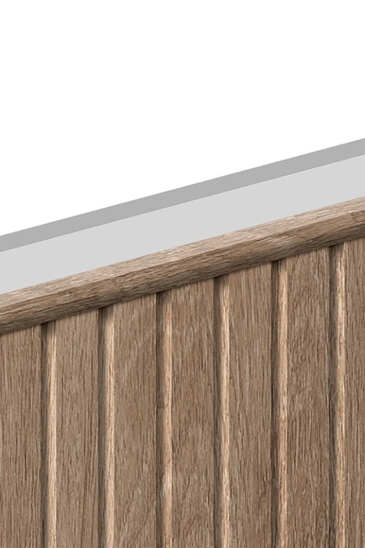Молдинг D15V2 BR416 HI WOOD 15мм х 15мм х 2.7м