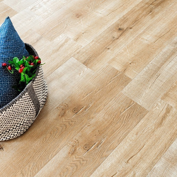 Кварцвиниловый SPC ламинат Alpine Floor Real Wood Дуб Натуральный ECO 2-5 1220×183×6