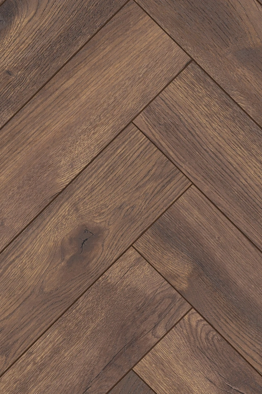 Ламинат Kronotex Herringbone Дуб тёмный Петерсcон D 4766