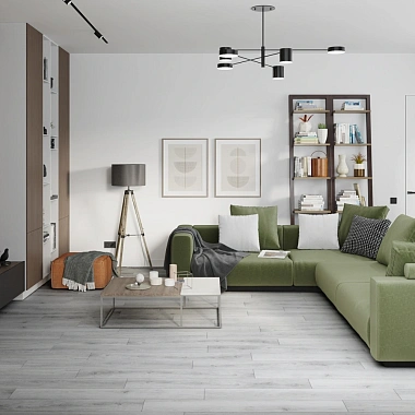 Кварцвиниловый SPC ламинат Damy Floor Family Дуб Альпийский Alpine Oak 1536-2 1220×180×4