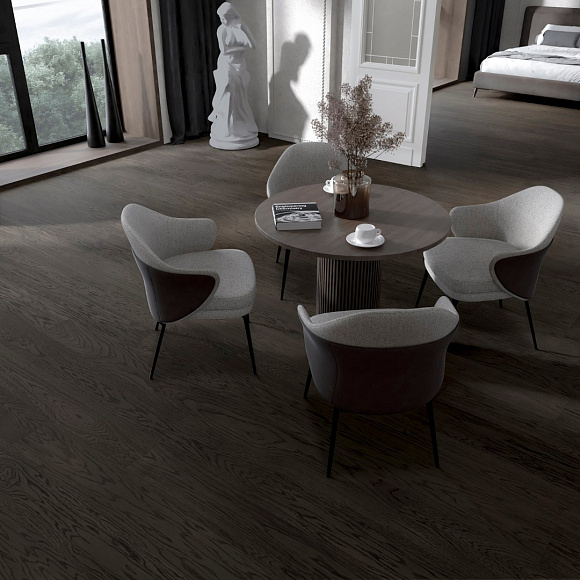 Паркетная доска ESTA Дуб Nova Eco Elite Lava Grey