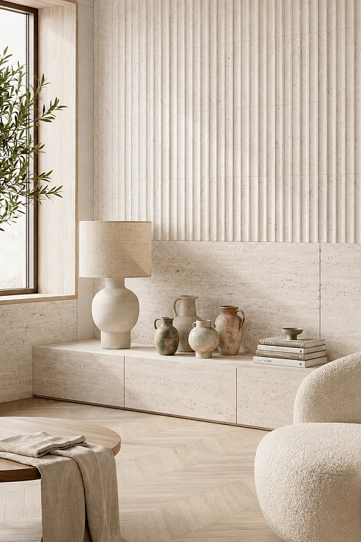 Гибкий камень Decaro WallPanels Flex Stone Камень D1013 Travertine