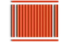 Молдинг D12V1 OR3 HI WOOD 12мм х 12мм х 2.7м