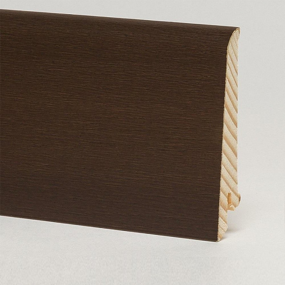 Плинтус Pedross Дуб Кофе 80 х 16 мм шпонированный