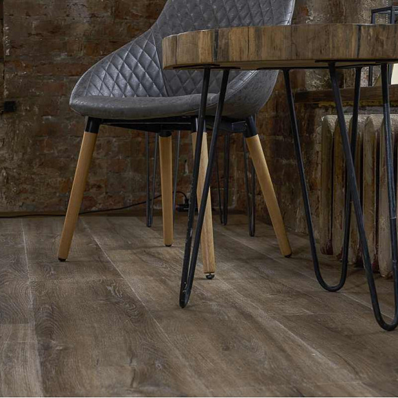 Виниловый пол Vinilam Ceramo XXL Glue Дуб Биль