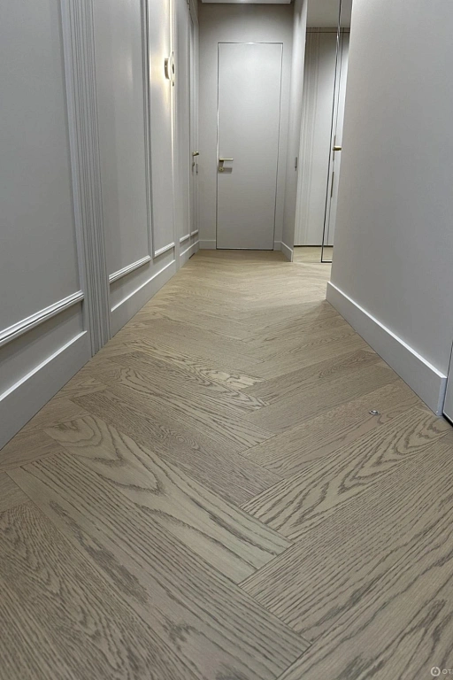 Кварцевый паркет Quartz Parquet Английская Ёлка Дуб Шампань 33-414 5/0,6 мм