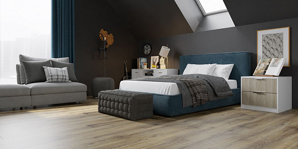Каменный MSPC ламинат Stone Floor ДУБ УЮТНЫЙ ДОМ 0004-2 MP 1220х196х8 мм