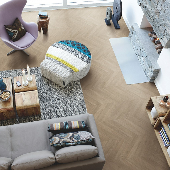 Ламинат Pergo Chevron 12 pro Дуб Греш L1254-04164 33 класс 12 мм с фаской 1.426 м2